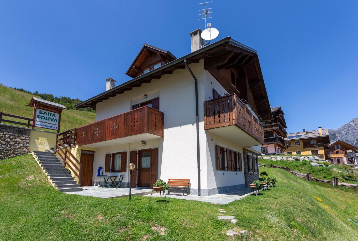 Appartamenti Baita Soliva Oga Extérieur photo
